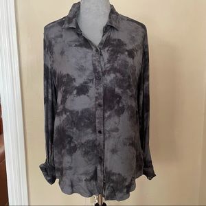 Rails Tie Dye Button Up